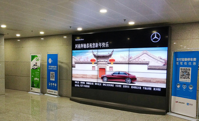GTC F1停車(chē)場(chǎng)進(jìn)出口LED廣告