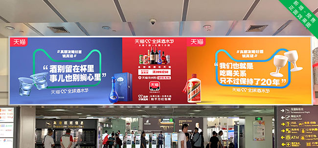 三亞機(jī)場廣告中出發(fā)值機(jī)廳有哪些優(yōu)質(zhì)媒體？