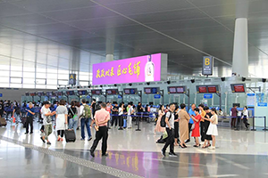 溫州機(jī)場(chǎng)最大LED大屏廣告在哪里？溫州機(jī)場(chǎng)廣告牌價(jià)格多少錢？