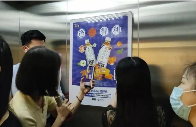 合肥電梯框架廣告價格收費，合肥電梯海報尺寸覆蓋樓盤小區(qū)