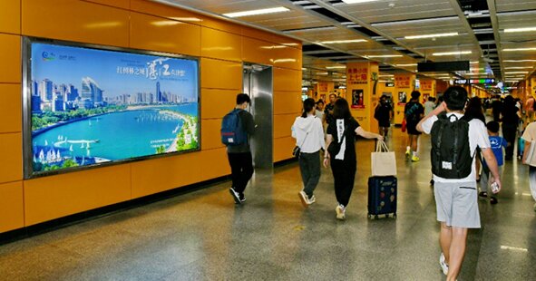 廣州地鐵廣告牌價(jià)格多少尺寸？廣州地鐵廣告政府文旅行業(yè)案例