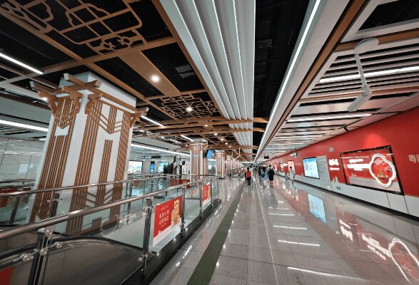 佛山地鐵3號線廣告價收費(fèi)多少錢？佛山地鐵大良站廳廣告經(jīng)典案例